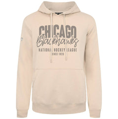 Chicago Blackhawks Levelwear Podium Response Pullover Hoodie - Khaki | US 203092504
