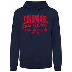 Columbus Blue Jackets Levelwear Podium Response Pullover Hoodie - Navy | US 203092514
