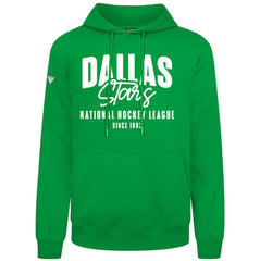 Dallas Stars Levelwear Podium Response Pullover Hoodie - Green | US 203092521