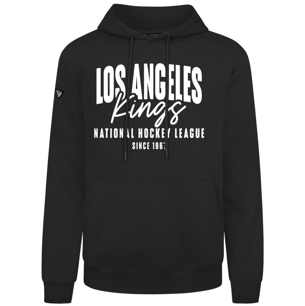 Los Angeles Kings Levelwear Podium Response Pullover Hoodie - Black | US 203092522