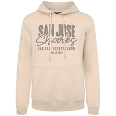 San Jose Sharks Levelwear Podium Response Pullover Hoodie - Khaki | US 203092527