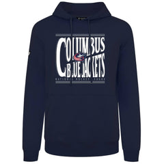 Columbus Blue Jackets Levelwear Podium Powerhouse Pullover Hoodie - Navy | US 203092554
