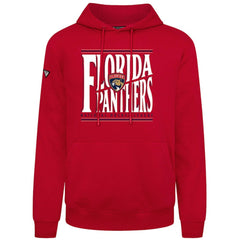 Florida Panthers Levelwear Podium Powerhouse Pullover Hoodie - Red | US 203092566