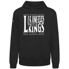 Los Angeles Kings Levelwear Podium Powerhouse Pullover Hoodie - Black | US 203092573