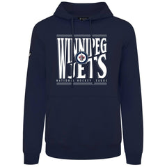 Winnipeg Jets Levelwear Podium Powerhouse Pullover Hoodie - Navy | US 203092575