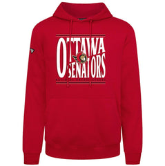 Ottawa Senators Levelwear Podium Powerhouse Pullover Hoodie - Red | US 203092595