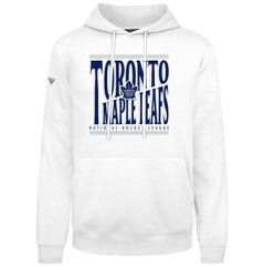 Toronto Maple Leafs Levelwear Podium Powerhouse Pullover Hoodie - White | US 203092598
