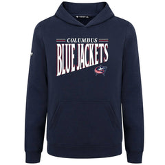 Columbus Blue Jackets Levelwear Youth Jr Podium Tally Pullover Hoodie - Navy | US 203092604