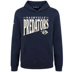 Nashville Predators Levelwear Youth Jr Podium Tally Pullover Hoodie - Navy | US 203092605