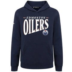 Edmonton Oilers Levelwear Youth Jr Podium Tally Pullover Hoodie - Navy | US 203092617