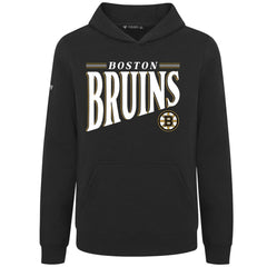 Boston Bruins Levelwear Youth Jr Podium Tally Pullover Hoodie - Black | US 203092629