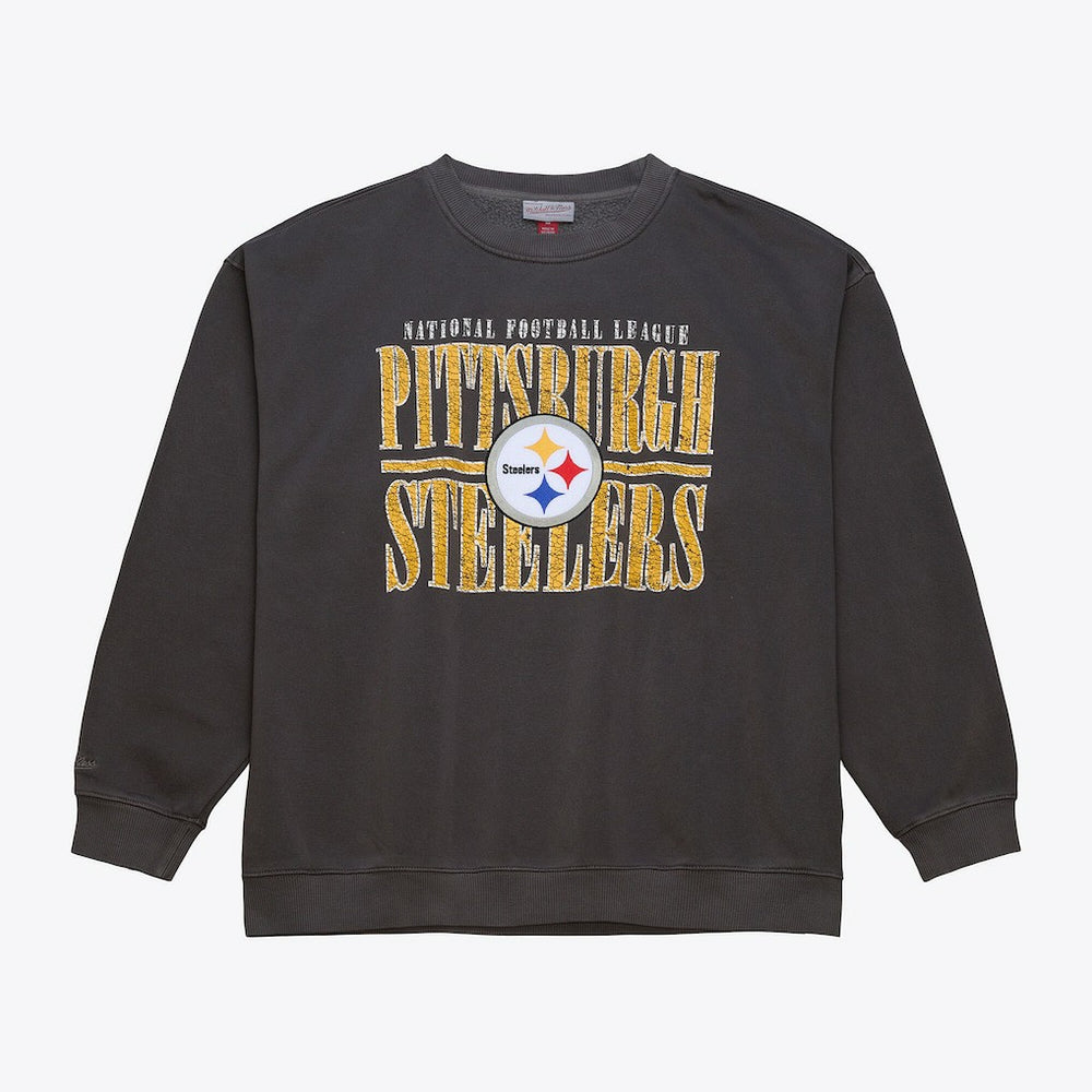 Pittsburgh Steelers Downtown Collection Fleece Sweatshirt - Black Sweatshirts