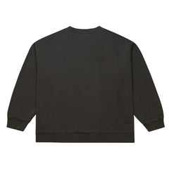 Green Bay Packers Downtown Crew Vintage Logo Sweatshirt - Black Sweatshirts