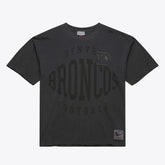 Denver Broncos Downtown Collection Premium Vintage Logo T-Shirt - Black T-shirts