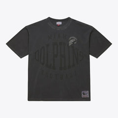 Miami Dolphins Downtown Collection Premium Vintage Logo T-Shirt - Black T-shirts