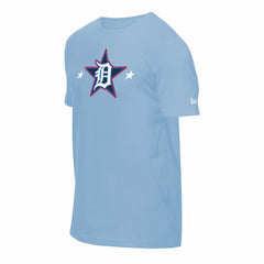 Detroit Tigers New Era 2025 MLB All-Star Game Workout T-Shirt - Light Blue T-shirts