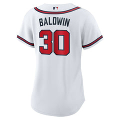 Drake Baldwin Atlanta Braves Nike Women's Home Replica Jersey - White Jerseys