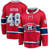 Lane Hutson Montreal Canadiens Fanatics Home Breakaway Jersey - Red | US 203101799