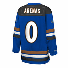 Gilbert Arenas Washington Wizards Youth Maxxed Out 2.0 Fashion Hockey Jersey Blue - Mitchell & Ness
