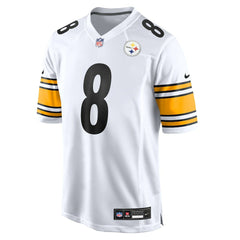 Aaron Rodgers Pittsburgh Steelers Game Jersey - White Jerseys