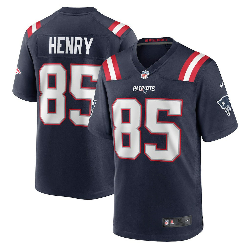 Hunter Henry New England Patriots Team Game Jersey - Navy Jerseys