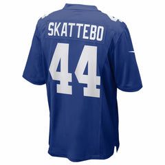 Cam Skattebo New York Giants Team Game Player Jersey - Royal Jerseys