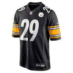 Kyle Dugger Pittsburgh Steelers Team Game Jersey - Black Jerseys