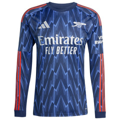 Arsenal 2025/26 Away Replica Long Sleeve Jersey Blue - Adidas outlet