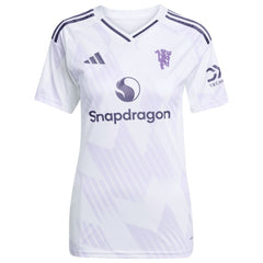 Manchester United Women's 2025/26 Away Replica Jersey White - Adidas sale