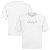 Chicago White Sox Levelwear Ethereal Oversized Luxe Signature Knit T-Shirt - White T-shirts