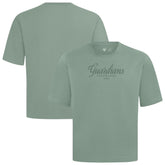 Cleveland Guardians Levelwear Ethereal Oversized Luxe Signature Knit T-Shirt - Green T-shirts