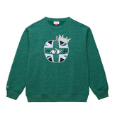 New York Jets Jets In London Throw It Back Fleece Sweatshirt - Green Sweatshirts
