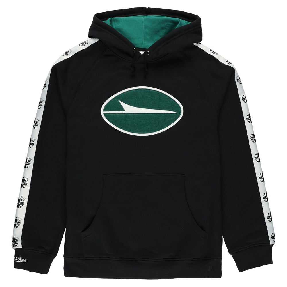 New York Jets In London Big Logo Raglan Hoodie - Black Hoodies