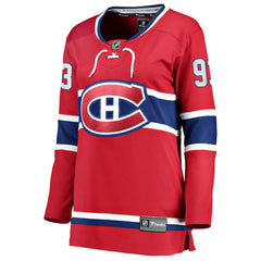 Ivan Demidov Montreal Canadiens Fanatics Women's Home Breakaway Player Jersey - Red | US 203105447