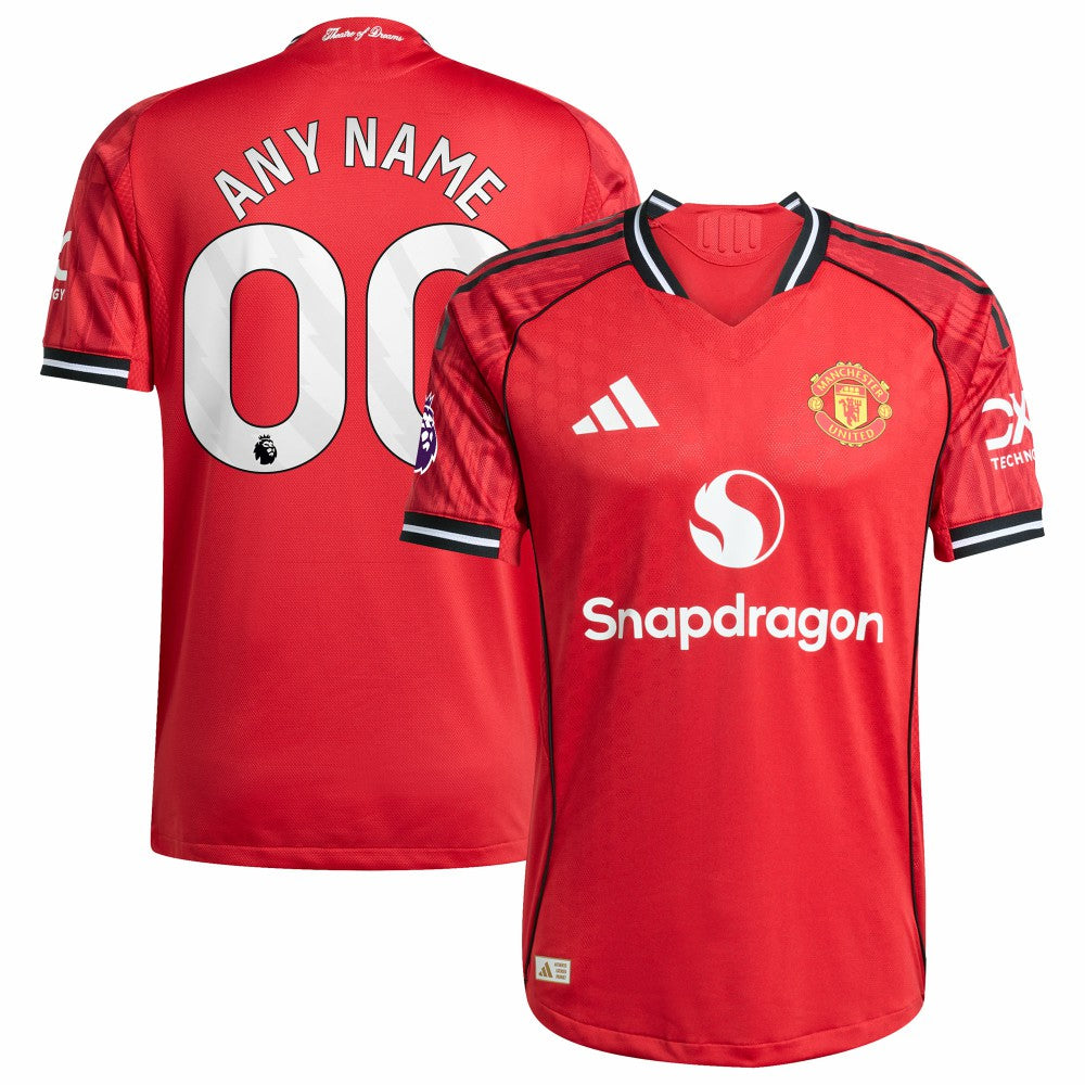 Manchester United Home 2025/26 Custom Jersey Red - Adidas sale