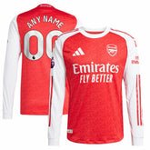 Arsenal 2025/26 Home Long Sleeve Custom Jersey Red - Adidas outlet