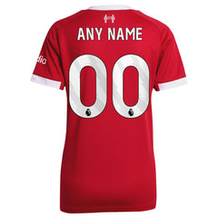 Liverpool Women's 2025/26 Home Custom Replica Jersey Red - Adidas discount
