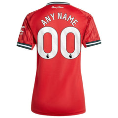 Manchester United Women's Home 2025/26 Custom Replica Jersey Red - Adidas for sale