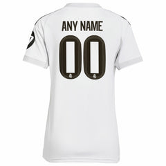 Real Madrid Women's 2025/26 Home Replica Custom Jersey White - Adidas sale