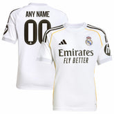 Real Madrid Youth 2025/26 Home Replica Custom Jersey White - Adidas discount