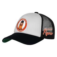 Philadelphia Flyers Mitchell & Ness Youth Mascot Adjustable Trucker Hat - White | US 203109694