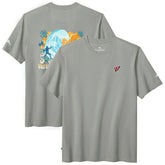 Arizona Cardinals Huddle & Hang Tens T-Shirt - Gray T-shirts