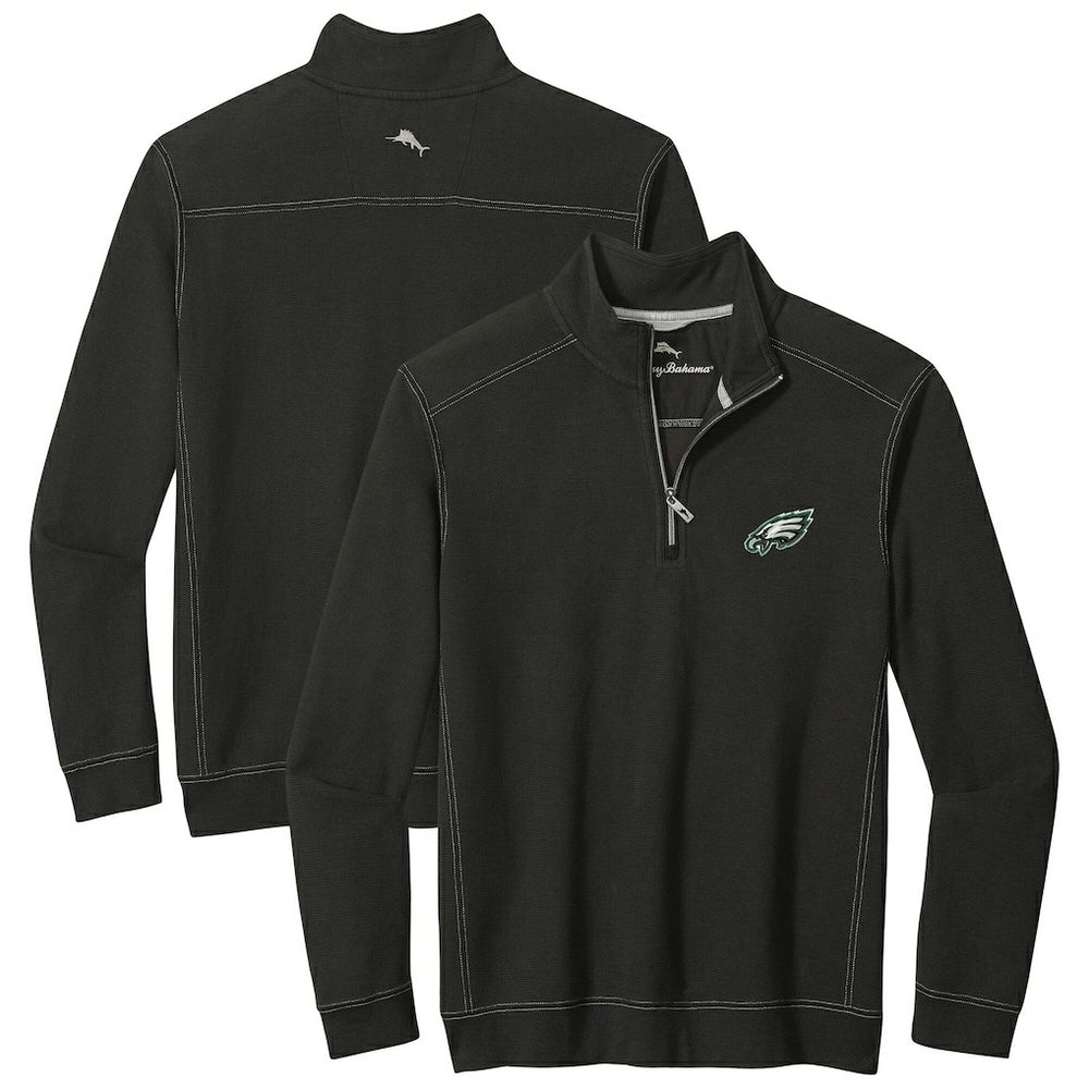 Philadelphia Eagles Sport Tobago Half-Zip Pullover - Black Pullover