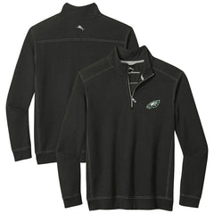 Philadelphia Eagles Sport Tobago Half-Zip Pullover - Black Pullover