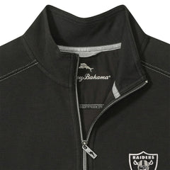 Las Vegas Raiders Sport Tobago Half-Zip Pullover - Black Pullover