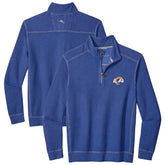Los Angeles Rams Sport Tobago Half-Zip Pullover - Royal Pullover