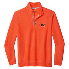 Cincinnati Bengals Sport Tobago Half-Zip Pullover - Orange Pullover