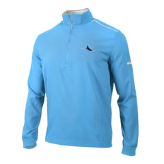 Tampa Bay Rays Columbia Omni-Wick Bogey's Paradise Quarter-Zip Pullover - Light Blue Pullover