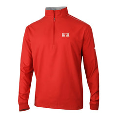 Boston Red Sox Columbia Omni-Wick Bogey's Paradise Quarter-Zip Pullover - Red Pullover
