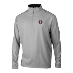 Houston Astros Columbia Omni-Wick Bogey's Paradise Quarter-Zip Pullover - Gray Pullover